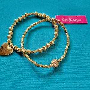 NWT Lilly Pulitzer Bracelet Set